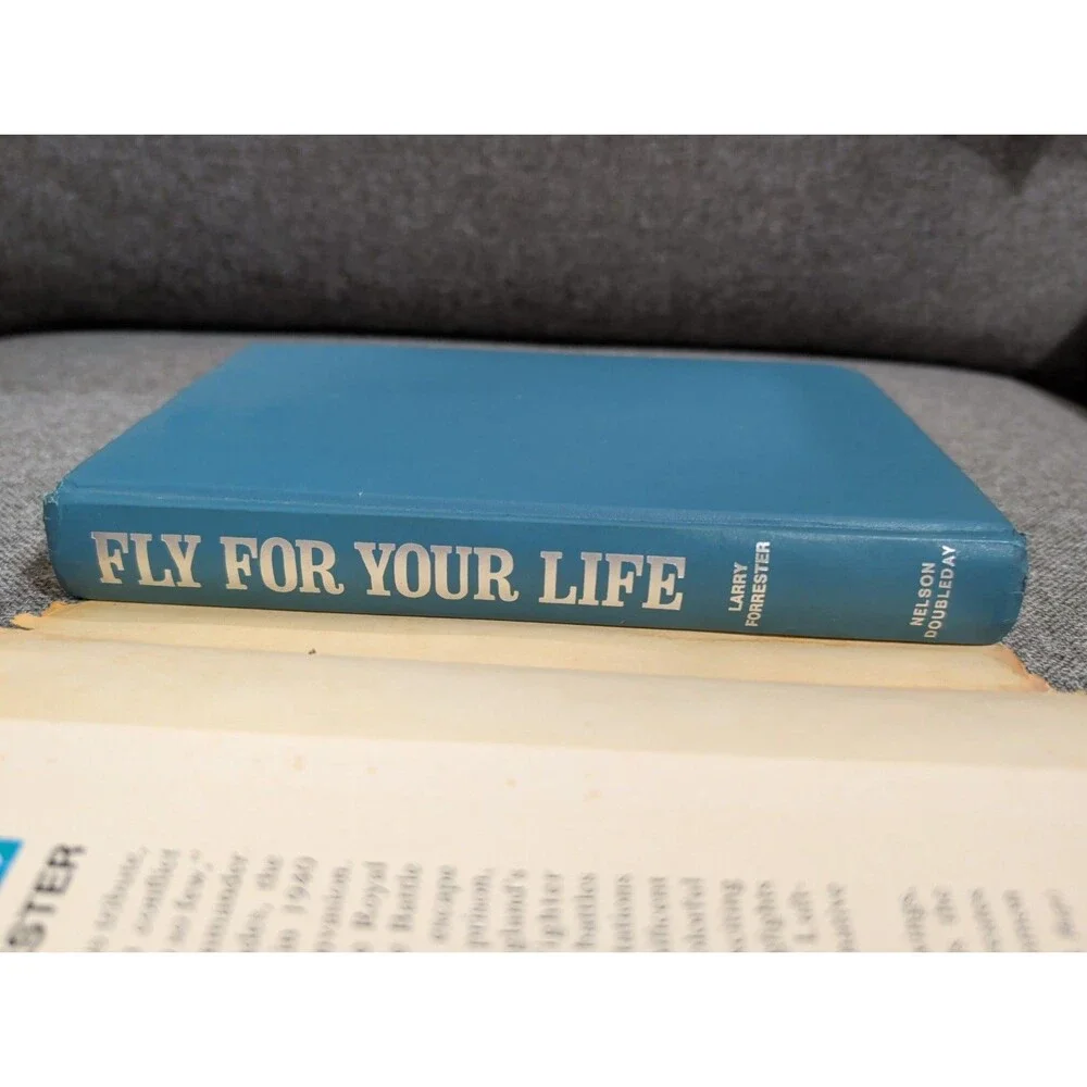 Fly For Your Life by Larry Forrester WWII Aviation Memoir Hardcover Fighter Aces